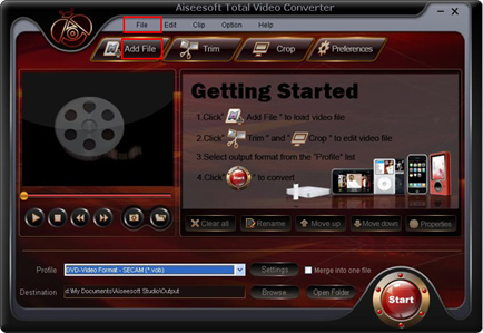 Aiseesoft Total Video Converter