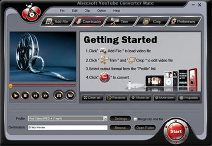 Install and run Aiseesoft YouTube Converter Mate