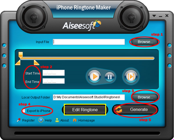 Convert video to iPhone Ringtone