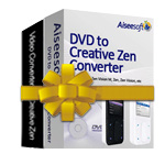 DVD to Creative Zen Suite